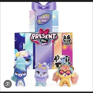 Galaxy Present Pets Minis - 3 Surprise Plush Toys